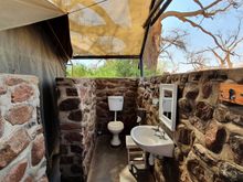 Outdoor bathroom
