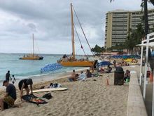 Forgot how small the beach is over here.  