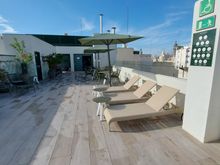 Rooftop loungers 
