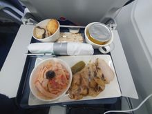BA967 HAM-LHR Kosher for Passover dinner