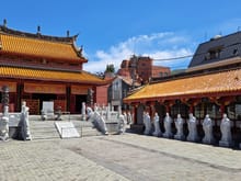 The confucius shrine ( small museum and gift shop at the back)