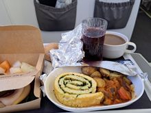 Food on E190 Oslo-Helsinki 29th April