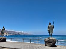 Guanches, the gods of the natives. 