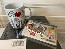 Atlanta fridge magnet and mug- both already in use