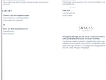 AY J JFK-HEL menu