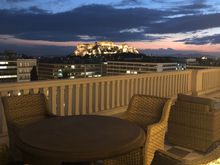 Our amazing terrace- will try to figure out how to post video when I get home. Photos don’t do it justice!