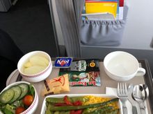 GVA-MAD vegan meal