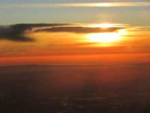 Sunset somewhere over California
WN4710 SMF-LGB 10th February 2018
