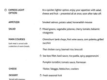 AC 899 VIE-YYZ lunch menu