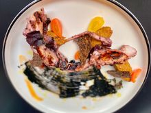 Charred octopus & ..