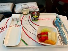 Breakfast Tray with fresh Fruit