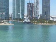 Roman Abramovich super yacht in Miami 