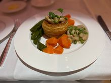 ZRH-JNB This meal was outside the official First Class menu. I forgot what it was but it was tasty.