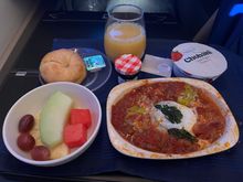 The chorizo shakshuka breakfast mess