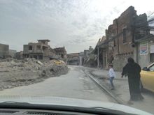 what remains of Mosul, following air strikes on ISIS