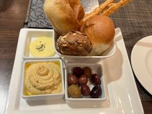 Breadbasket which was standard. 