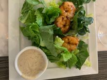 Salad with shrimps