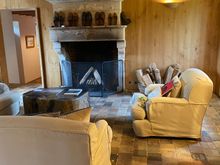 Main sitting room at the Centaure cottage at Domaine des Etangs.