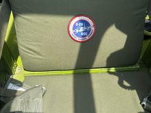 Bombardier’s seat with Doc patch 
