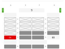 Qantas map
