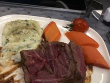 Love me some medium rare but this was cool to the touch in the center and lots of fat.