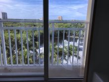 View from the bathroom 