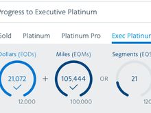 One more trip in a few weeks will add about $6k eqd, 20k eqm and 2 segments. 