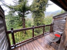 Deck with chairs
