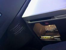 Extended Desk and Storage below.
Odd numbered "D" seats.