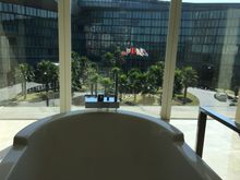 The view from the tub
