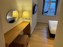 View on ladies vanity area of bedroom 2