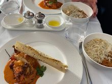 Gentlemen convinced me to swerve the lamb and go for the chicken curry, we both enjoyed it