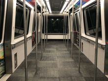 
I was the only one on the train to the main terminal. 