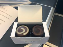 2 chocolates inside. 
