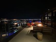12th floor “Guest Lounge” (also a large indoor area but it was too dark for the picture to come out well)