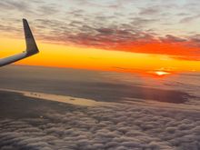 Approaching Schiphol