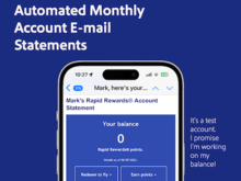 Monthly Account Statement E-mails