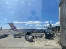 Flew on a Boeing 717!