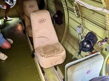 My seat for the trip 
