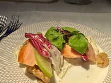 2nd meal - salmon salad
