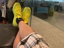 Look at this jerk cheaping the lounge 