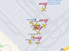 The view at YYZ.