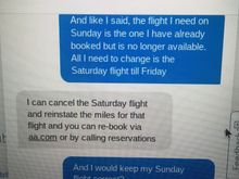Chat logs of the conversation just to show proof 