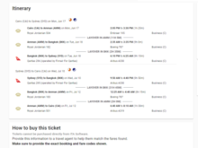 Return from Cairo to Sydney £2126