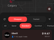 130 9 Avenue NW -> Calgary International (YYC)