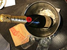 Because no Inner Circle upgrade possible we received a decent bottle of champers