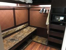 Walk in closet space