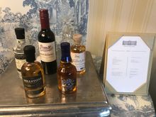 Alcoholic beverages are availabke again 