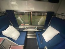 Roomette (before being made up for bedtime)