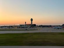Dusk approaching ORD
